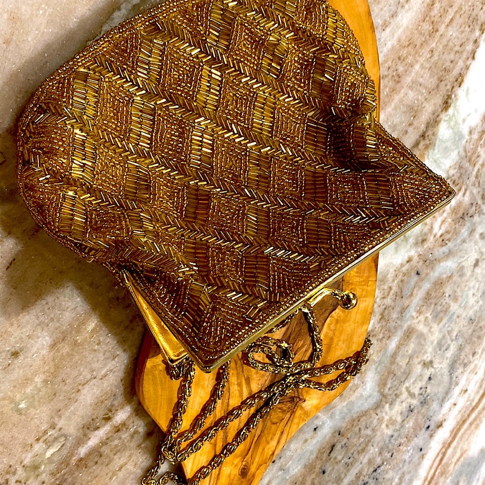 Vintage La Royale beaded purse